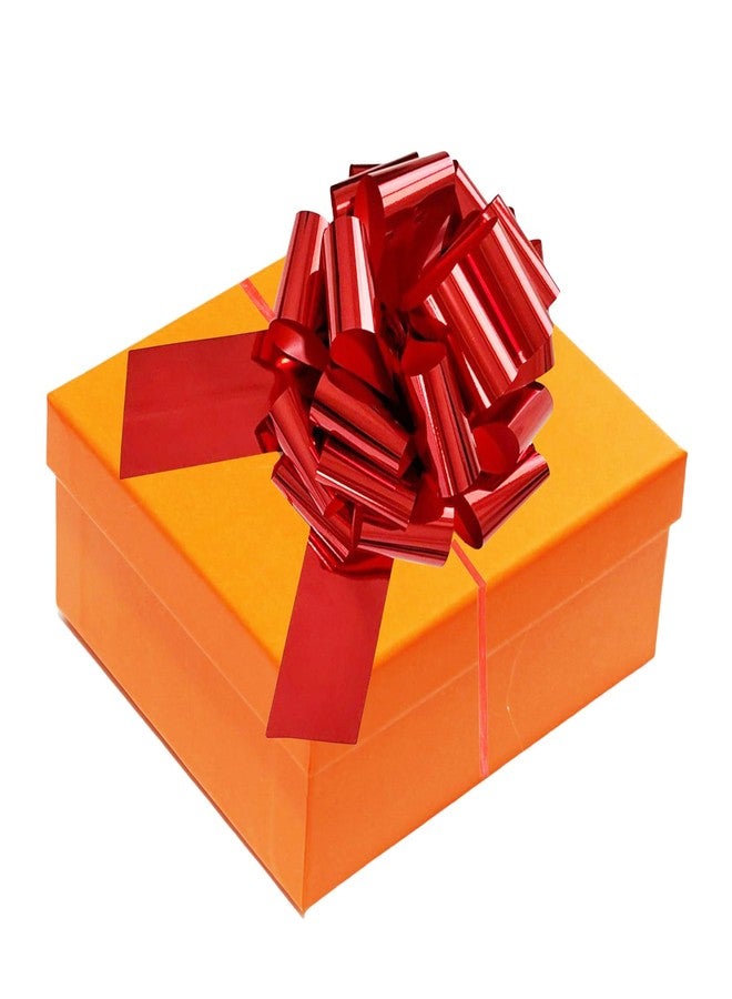 TIAMALL 14 Inch Large Pull Bow Big Gift Bow for Gift Wrapping Party Decoration (Red) - Image 2